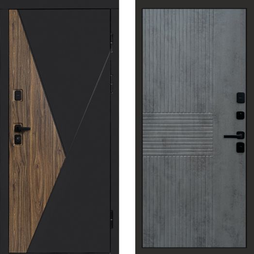 Входная дверь Termo-door Матрикс Дуб - Мастино Бетон темный