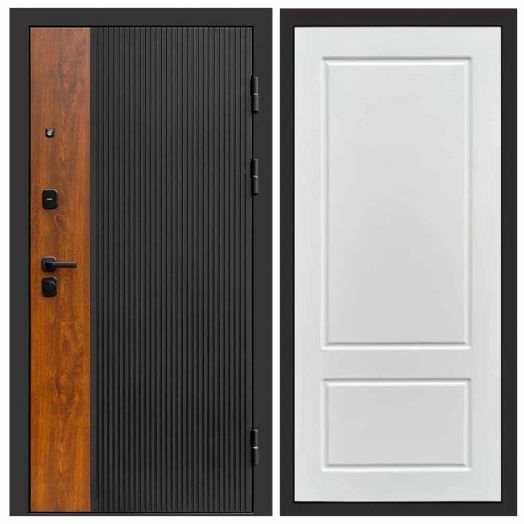 Входная дверь Termo-door Престиж - Марсель Белый софт