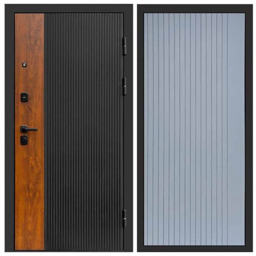 Входная дверь Termo-door Престиж - FLAT Грей софт