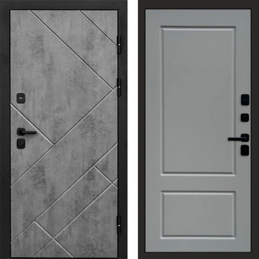 Входная дверь Termo-door Стоун Бетон - Марсель Грей софт