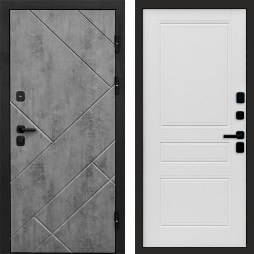 Входная дверь Termo-door Стоун Бетон - Классика Лиственница