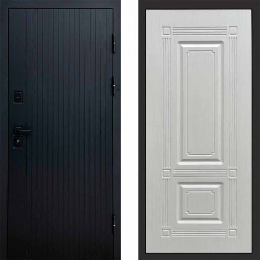 Входная дверь Termo-door Твист Black style - Мадрид Лиственница