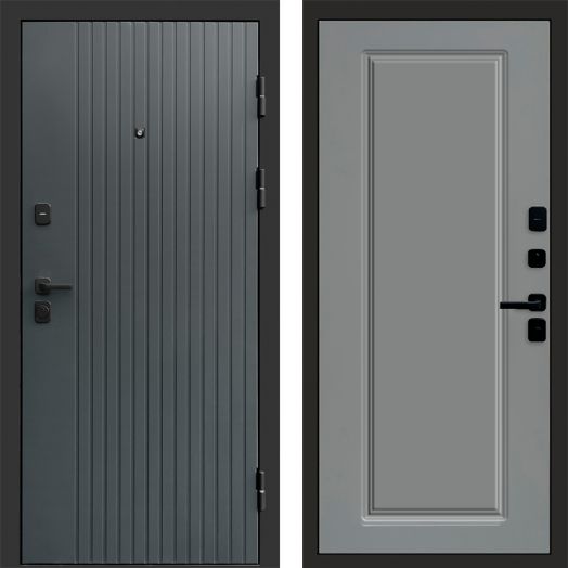 Входная дверь Termo-door Твист Грей style - Гранд Грей софт