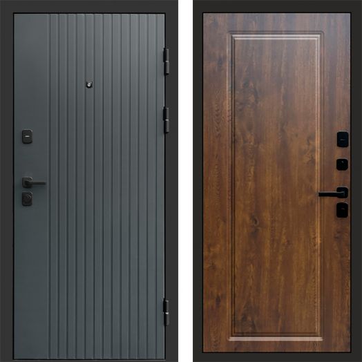 Входная дверь Termo-door Твист Грей style - Гранд Дуб