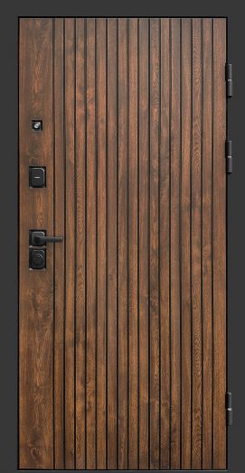 Входная дверь Termo-door Твист Дуб style - Марсель Грей софт