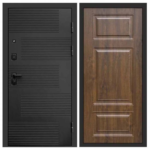 Входная дверь Termo-door Фаворит Black - Лион Дуб