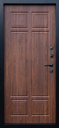 Входная дверь Termo-door Фаворит Black - Орех премиум