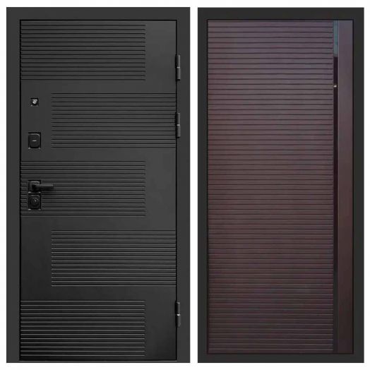 Входная дверь Termo-door Фаворит Black - Porte Шоколад