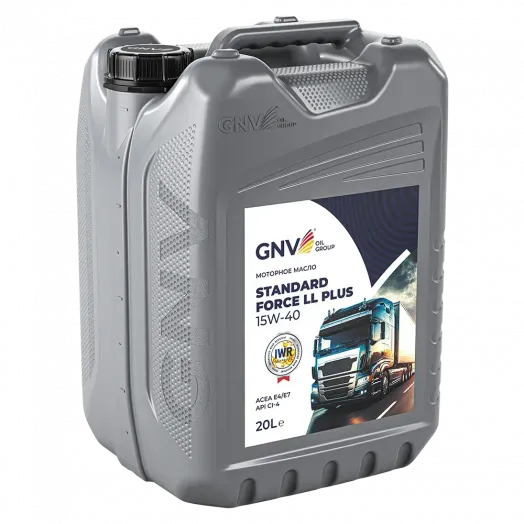 GNV Standard Force LL plus 15W-40, 20л