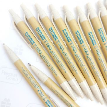 ручки из переработанных материалов