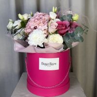 Сборная коробочка с гортензией