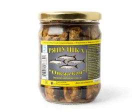 Ряпушка в масле 500 гр банка стекло
