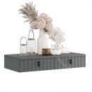 Стол туалетный «Тиффани» - 407.004.000 Серый графит, Графит матовый