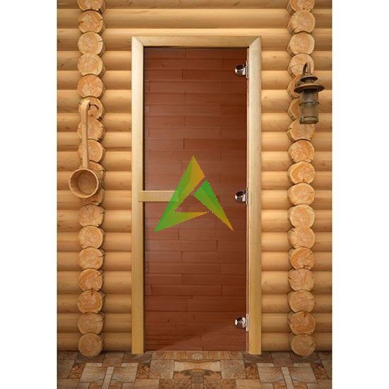 Дверь для сауны Maestro Woods Бронза