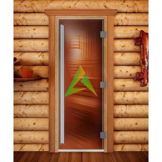 Дверь для сауны Maestro Woods Престиж Бронза