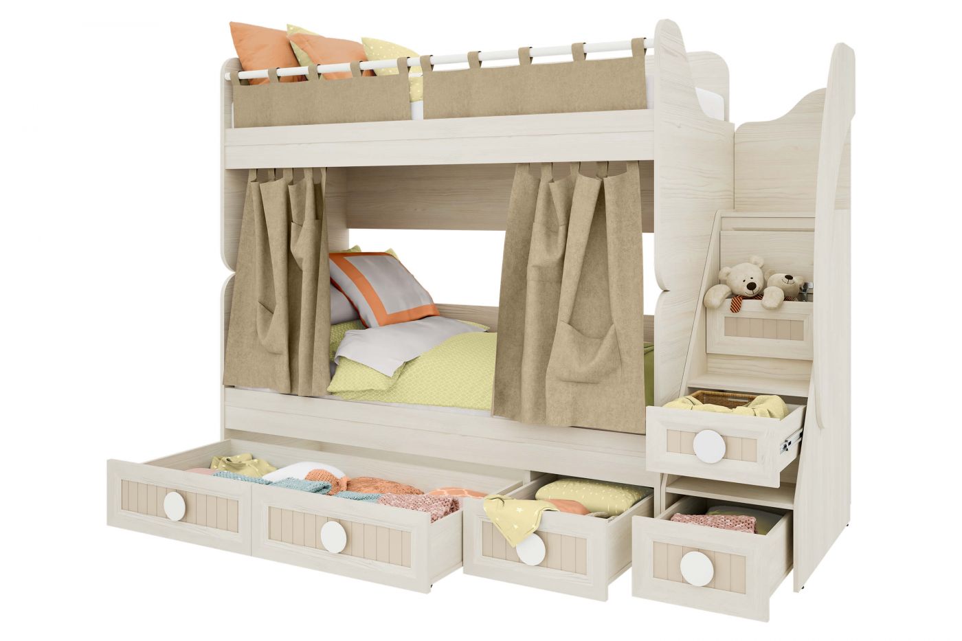 Кровать двухъярусная 2-2 Scandinavia