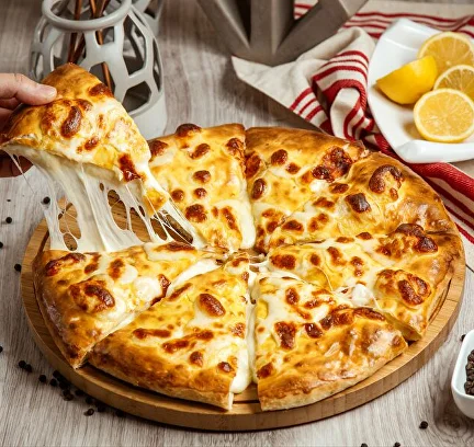 Пицца"ЧЕТЫРЕ СЫРА"