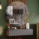 Тумба универсальная Тип 2 Дуб Крафт Золотой, Графит Серый