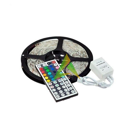 Светодиодная лента RGB LUX, IP67 (комплект) 15м