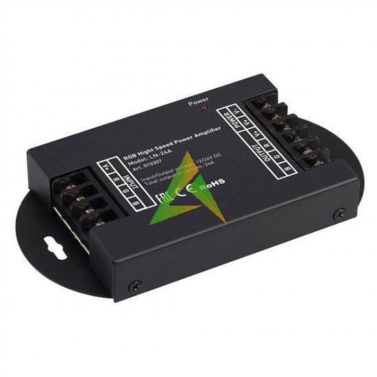 RGB-усилитель LN-24A (12-24V, 288-576W)