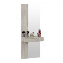 Тумба подвесная с зеркалом «Порто» - СМ-102.08.001-02 Баттл Рок