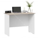 Стол письменный тип 14 (1000) Дуб Сонома, Белый Ясень