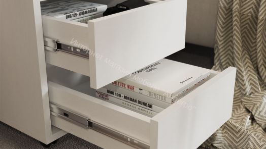 Тумба выкатная Тип 14 Белый Ясень