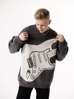 Свитер с электрогитарой