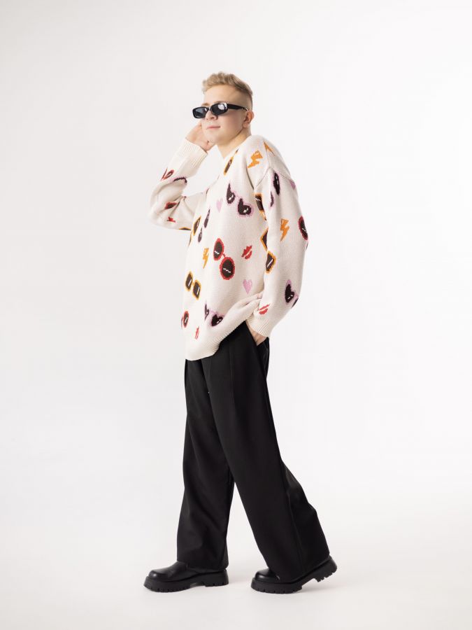 Свитер Очки