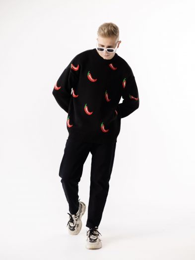 Свитер с перчиками