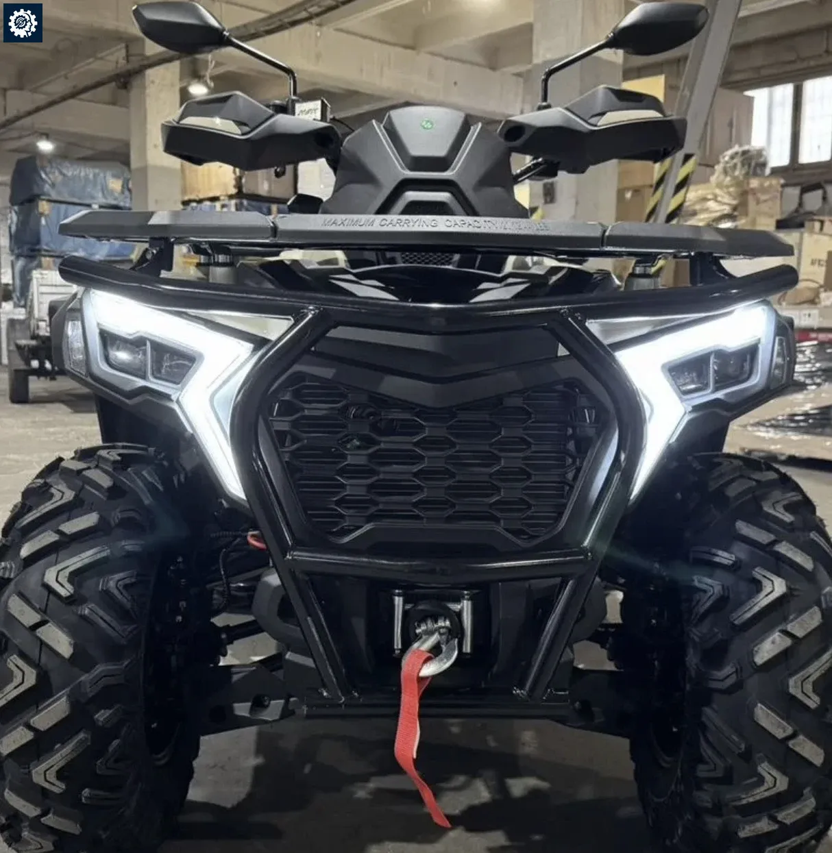 Вид спереди фара