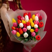 Микс из тюльпанов 35 штук