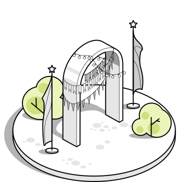 Праздничное оформление города