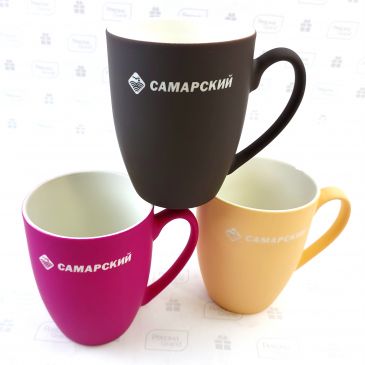 кружки с софт-тач покрытием в москве