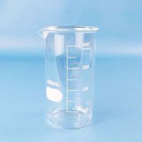 Стакан лабораторный высокий Labdevices В-1-400, 400 мл, стекло Boro 3.3, градуированный