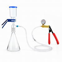 Система вакуумной фильтрации Labdevices - "MicroFiltr" на 2000 мл + ручной насос, 0 - 30 PSI