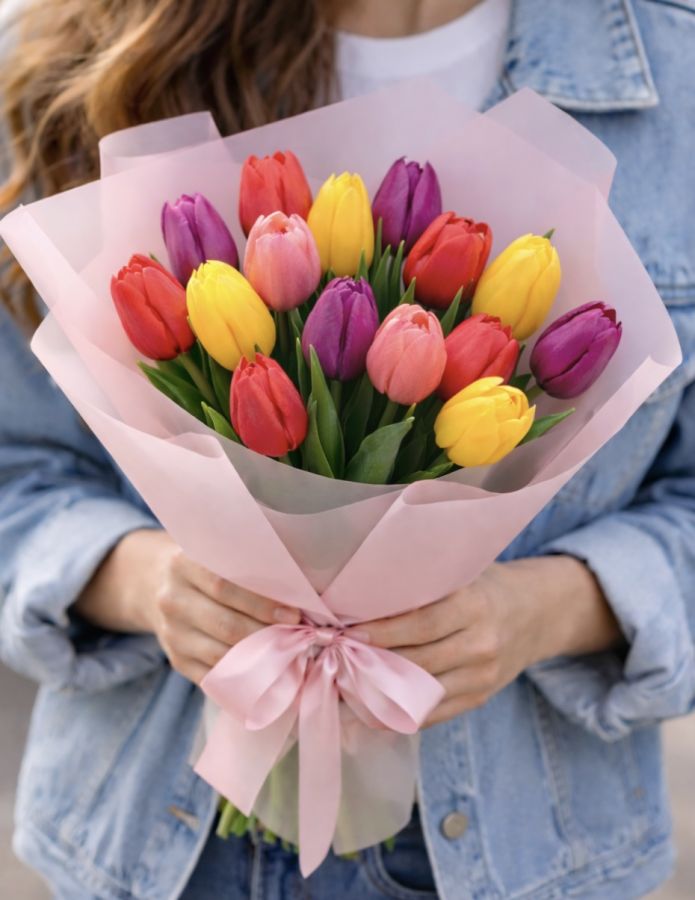 Тюльпаны от 15 шт (микс)