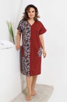 Халат 2840 [бордовый]