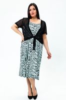 Костюм женский 9242 [хаки буквы]