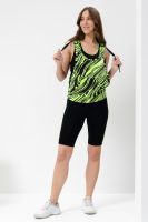 Костюм 67076 [черный+зеленый водросли]