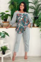 Костюм 9115 [листья изумруд]