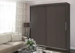 Шкаф-купе Без зеркал 1500 мм (ш1500*г620*в2200мм) Венге