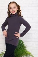 Водолазка Ребекка длинный рукав детская [темно-серый]