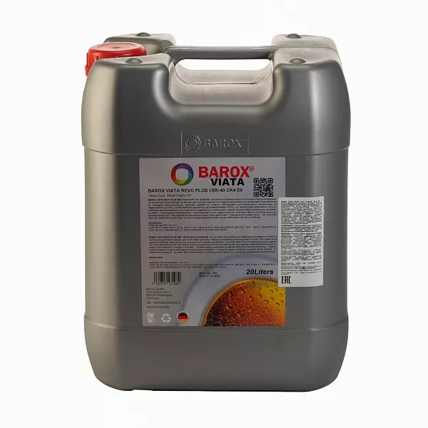 BAROX VIATA Revo Plus CK-4 E7/E9 15W-40, 20л