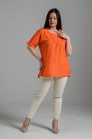 Туника женская 8477 [оранжевый]