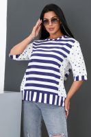 Туника 52290 [бело-синий]