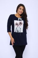 Футболка 28 [темно-синий]