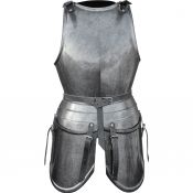 Кираса Миланская Металлик с тассетами. Серия "Оникс"