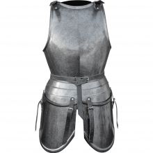 Кираса Миланская Металлик с тассетами. Серия "Оникс"