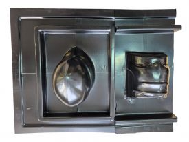 Заготовка под Салад с забралом глянцевый. Серия "Оникс"